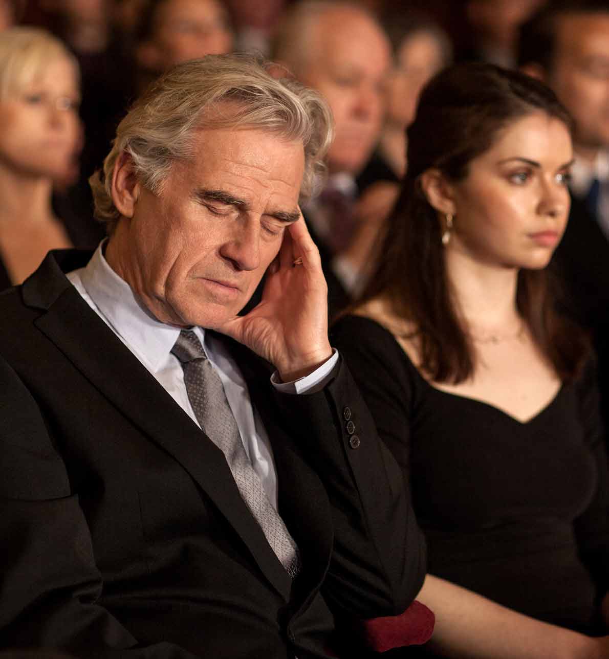 Bored businessman