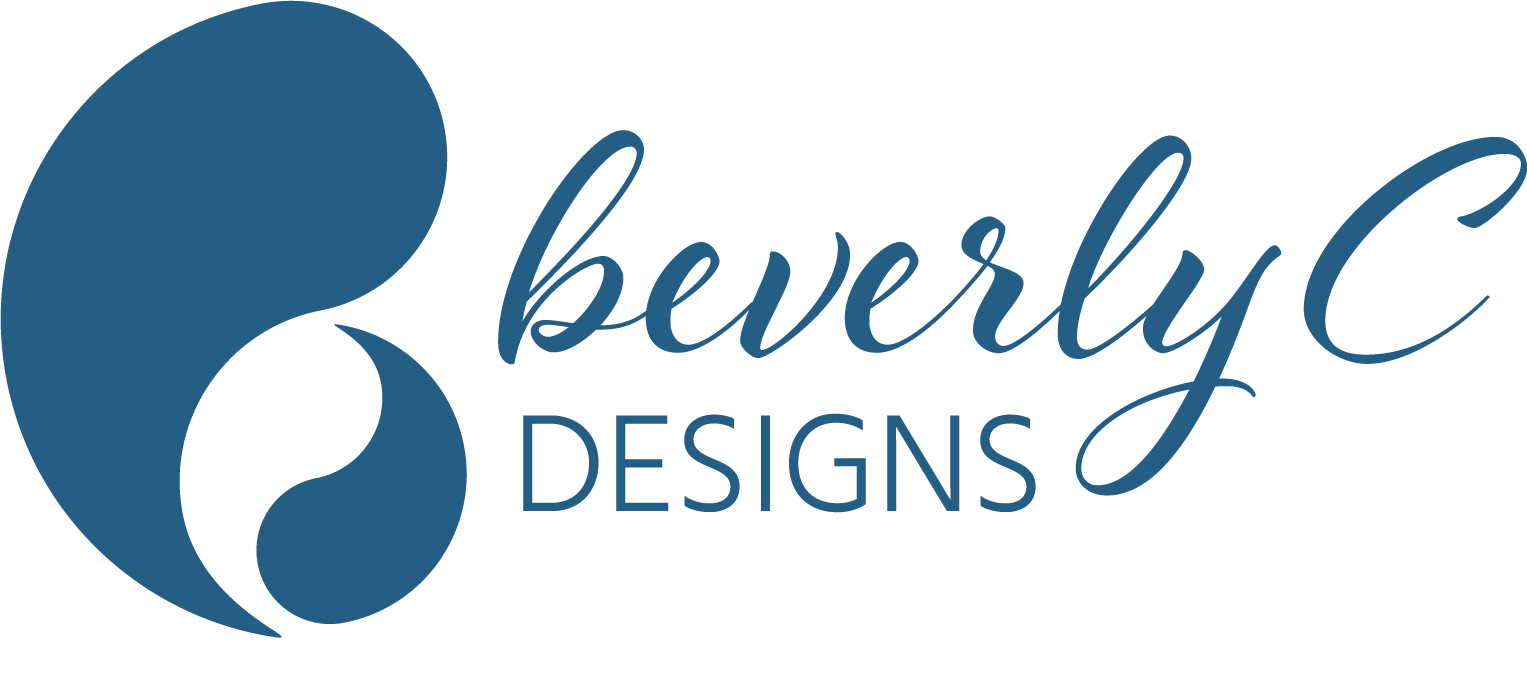 Beverly C Designs LLC Logo in Dark Blue